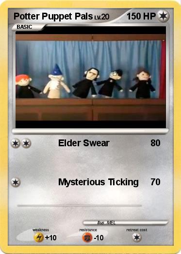 Pokemon Potter Puppet Pals
