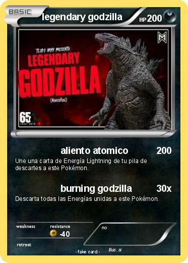 Pokemon legendary godzilla