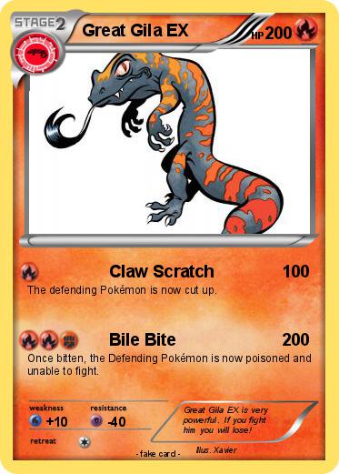 Pokemon Great Gila EX