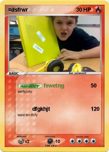 Pokemon =dsfrwr