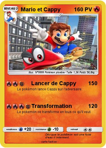Pokemon Mario et Cappy