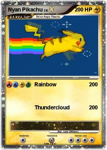 Pokemon Nyan Pikachu