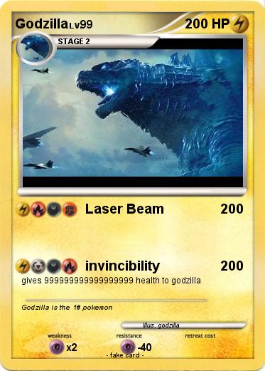 Pokemon Godzilla