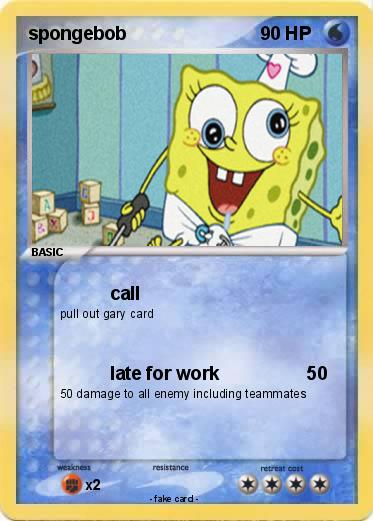 Pokemon spongebob