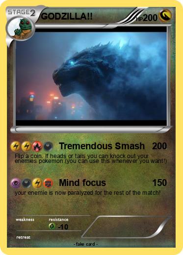 Pokemon GODZILLA!!