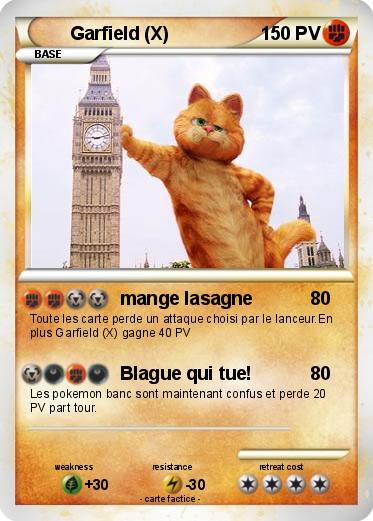 Pokemon Garfield (X)