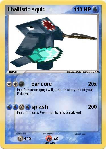Pokemon i ballistic squid