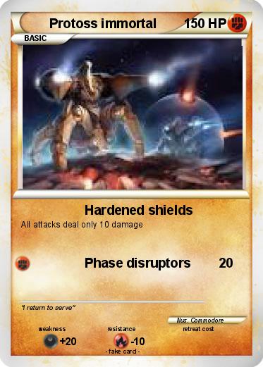 Pokemon Protoss immortal