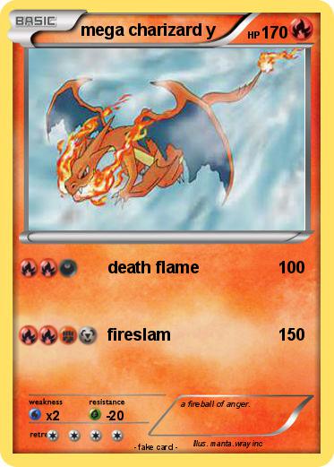 Pokemon mega charizard y