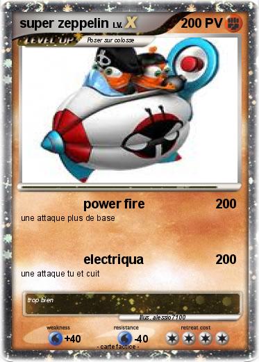 Pokemon super zeppelin