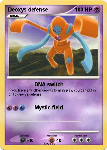 Pokemon Deoxys defense