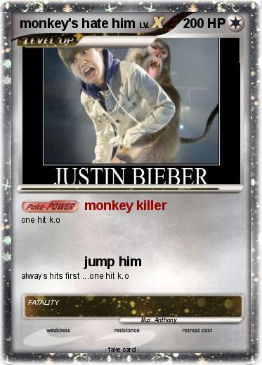 Pokemon monkey's hate him