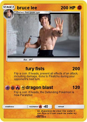 Pokemon bruce lee