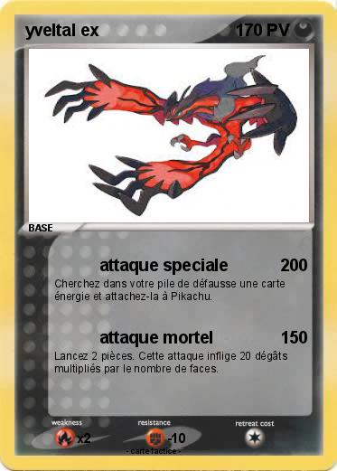 Pokemon yveltal ex
