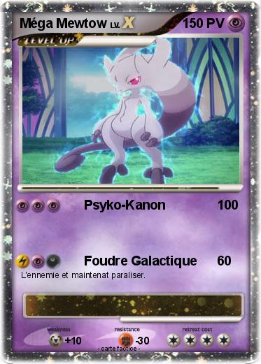 Pokemon Méga Mewtow