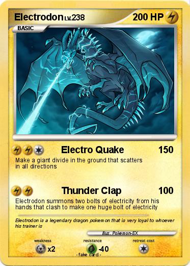Pokemon Electrodon