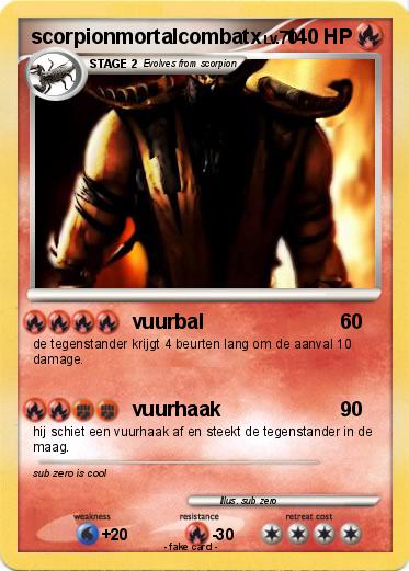 Pokemon scorpionmortalcombatx