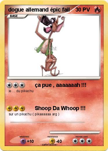 Pokemon dogue allemand épic fail