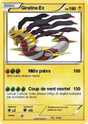 Pokemon Giratina Ex