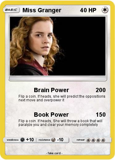 Pokemon Miss Granger