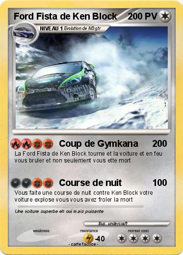 Pokemon Ford Fista de Ken Block
