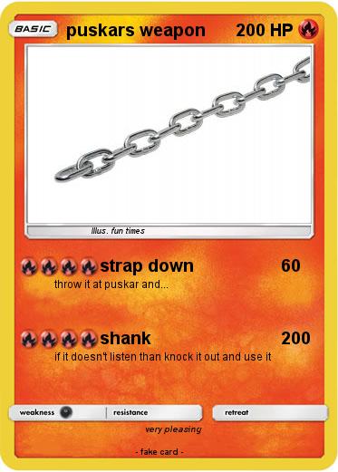 Pokemon puskars weapon