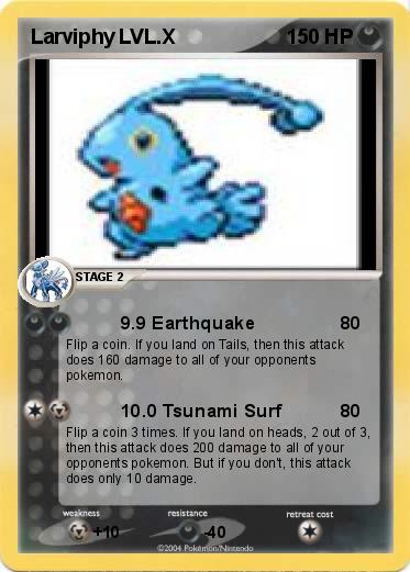 Pokemon Larviphy LVL.X