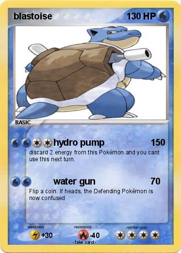 Pokemon blastoise
