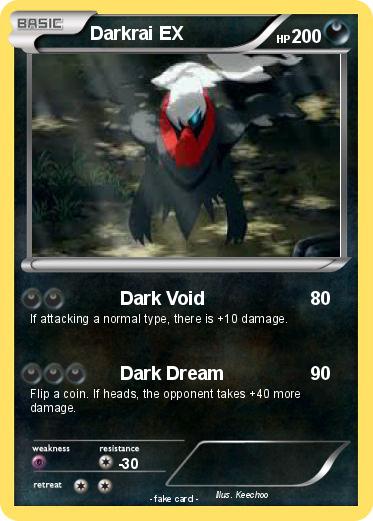 Pokemon Darkrai EX