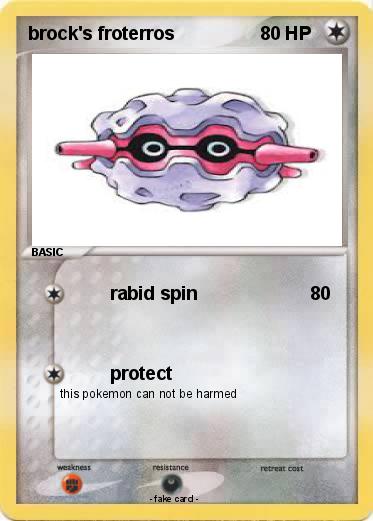 Pokemon brock's froterros