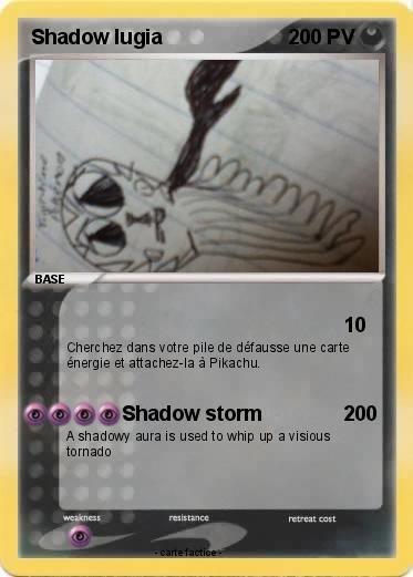 Pokemon Shadow lugia