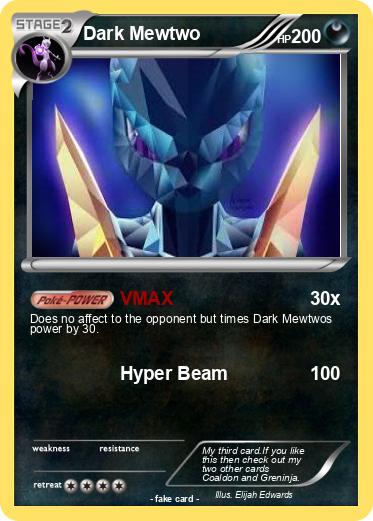 Pokemon Dark Mewtwo