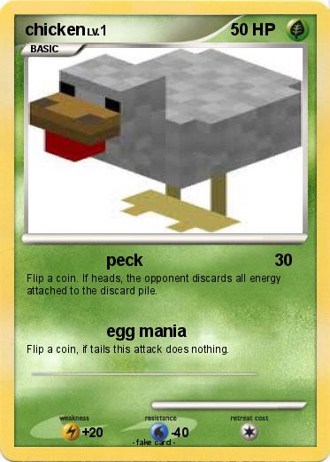 Pokemon chicken