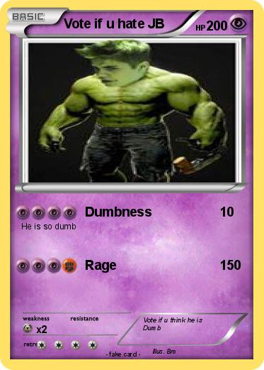 Pokemon Vote if u hate JB