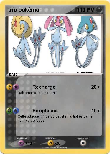Pokemon trio pokémon
