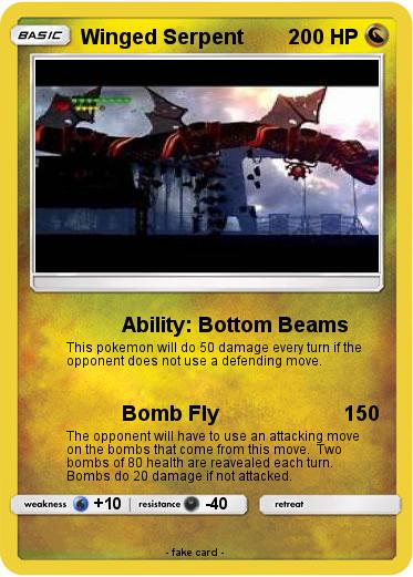 Pokemon Winged Serpent