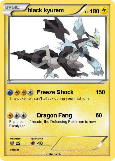 Pokemon black kyurem