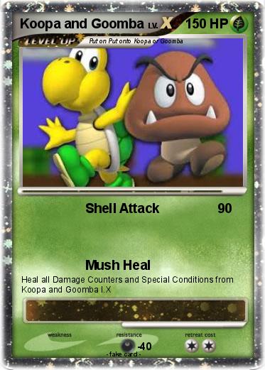 Pokemon Koopa and Goomba
