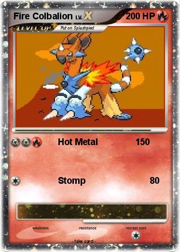 Pokemon Fire Colbalion