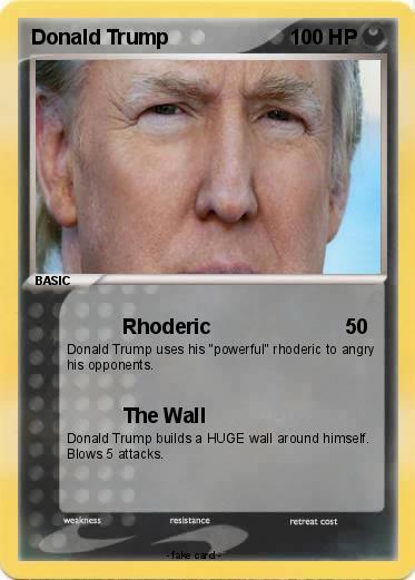 Pokemon Donald Trump