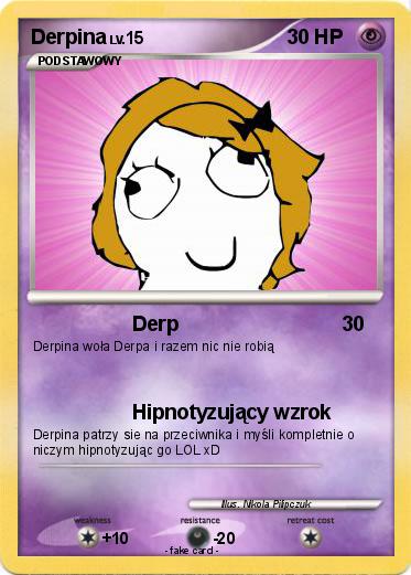 Pokemon Derpina