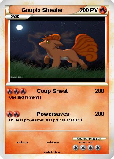 Pokemon Goupix Sheater
