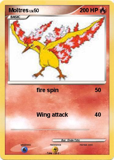 Pokemon Moltres