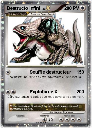 Pokemon Destructo Infini