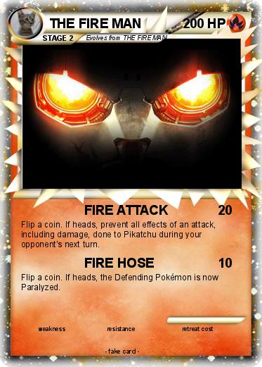 Pokemon THE FIRE MAN