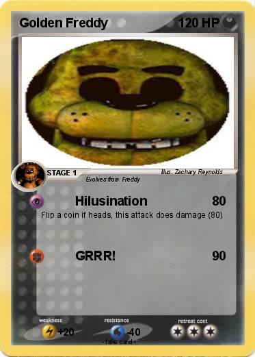 Pokemon Golden Freddy