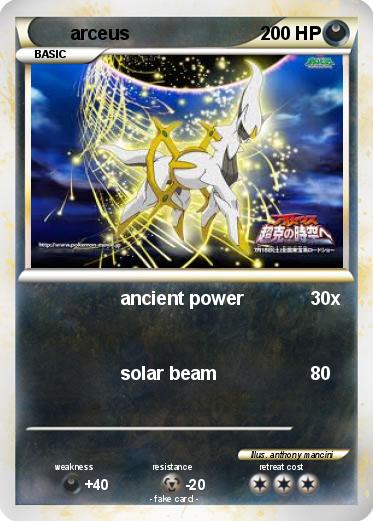 Pokemon arceus