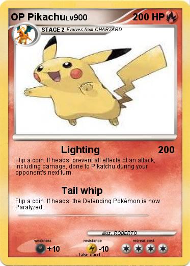 Pokemon OP Pikachu