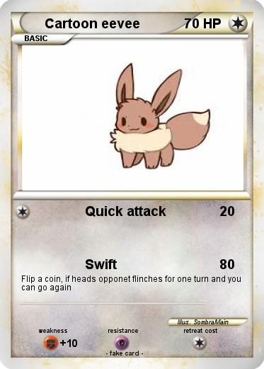 Pokemon Cartoon eevee
