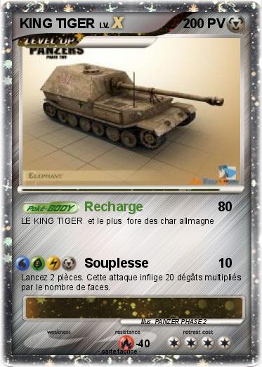 Pokemon KING TIGER
